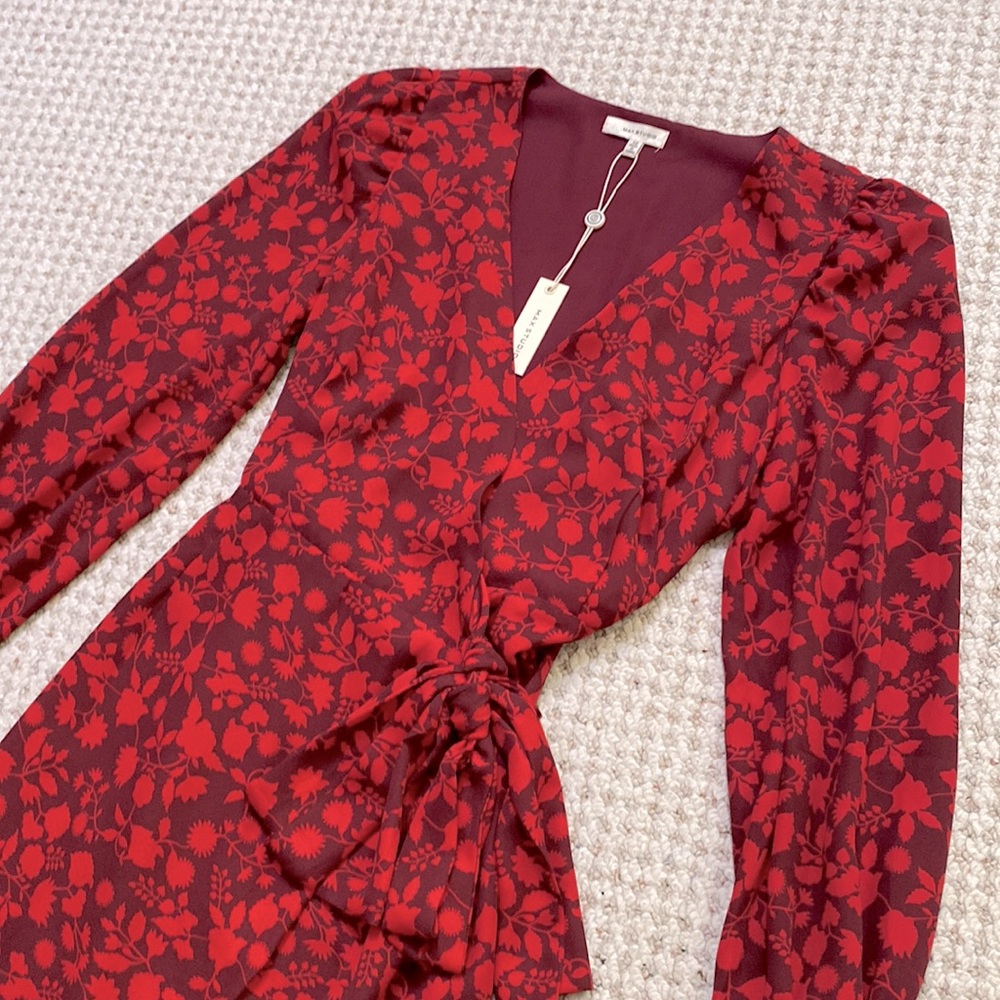 NWT Max Studio Wrap Dress XS
